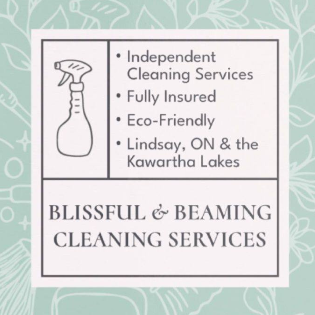 blissful & beaming cleaning services - cleaning service - peterborough - lindsay ontario - kawarthas - ptbo.online