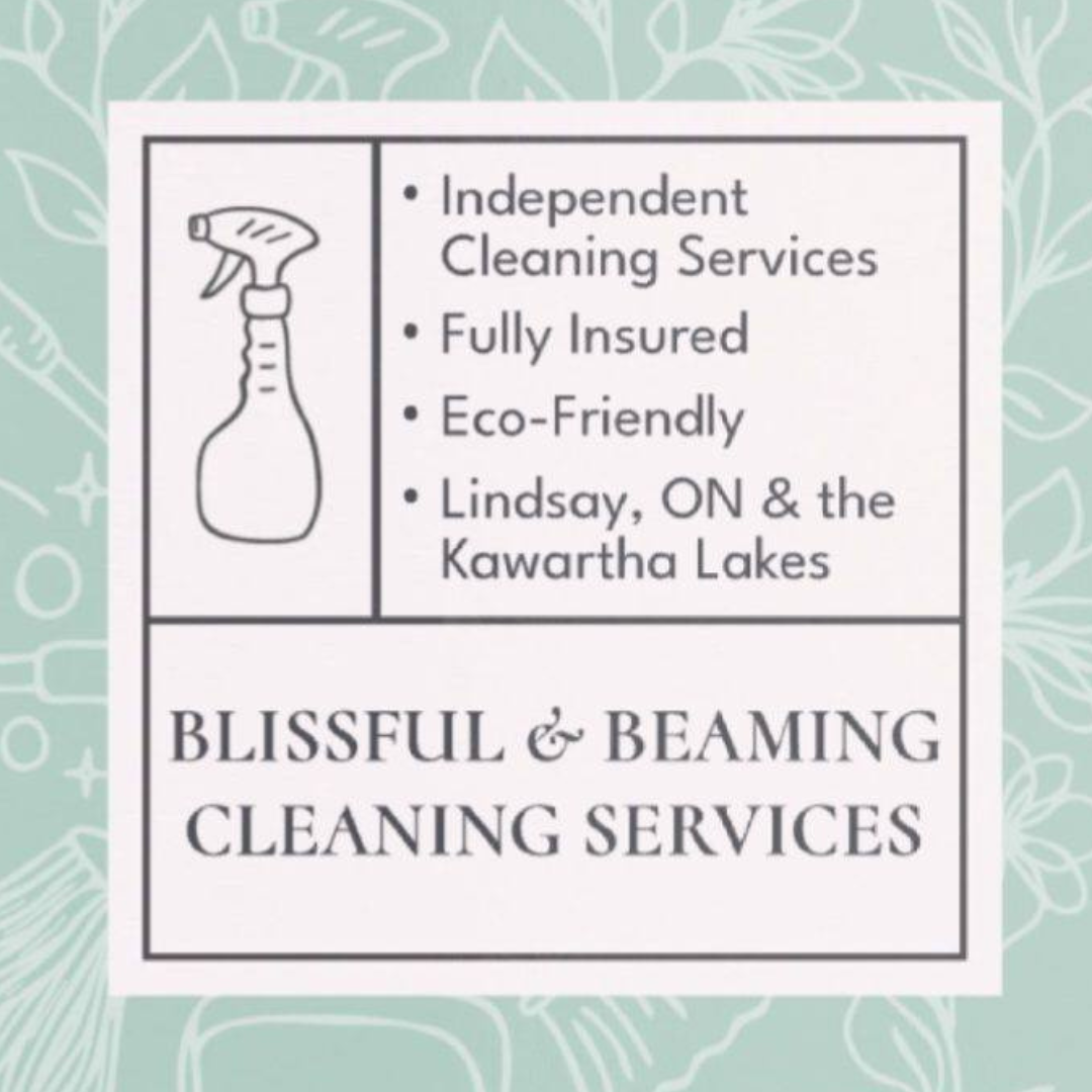 blissful & beaming cleaning services - cleaning service - peterborough - lindsay ontario - kawarthas - ptbo.online