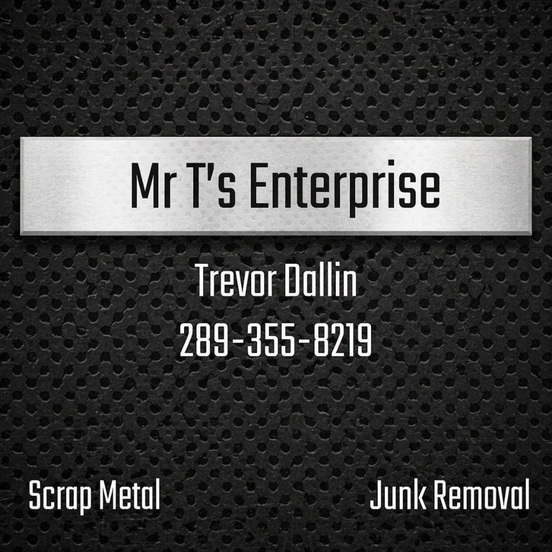 Mr.T Enterprise - Peterborough Ontario - Kawarthas - ptbo.online - Junk Removal - Scrap Metal